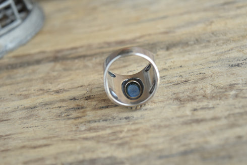 Carolyn Pollack Lapis Ring - Size 8.75